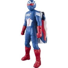 Hasbro F9298 Marvel - Captain America Brave New World Flight Mode Aksiyon Figürü 30 cm