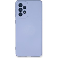 Asa Store Samsung Galaxy A53 5g Kılıf Nano Içi Kadife Silikon - Lila