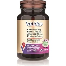 SHC4200 Validus Digestive Cumin + Fennel + Amylase 60 Capsules