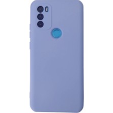 Asa Store General Mobile Gm 21 Plus Kılıf Nano Içi Kadife Silikon - Lila