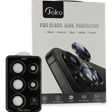 Asa Store Joko Samsung Galaxy S23 Ultra Pvd Metal Kamera Lens - Siyah