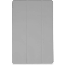 Asa Store Samsung Galaxy X200 Tab A8 10.5 Kılıf Tablet Smart Kılıf - Gri