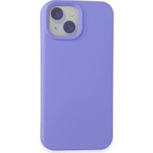 Asa Store Iphone 15 Kılıf Nano Içi Kadife Silikon - Lila