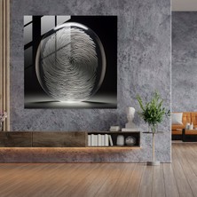 Popcasso Yasal Kimlik Temperli Cam Tablo - Hukuk Temalı Modern Sanat Eseri