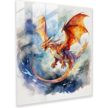 Popcasso Pokémon Suluboya Temperli Cam Tablo - Canlı Renkler ile Dekoratif Tasarım