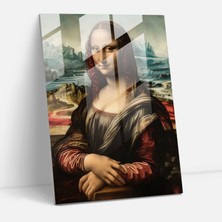 Popcasso Raffaello Sanzio Temalı Cam Tablo Dekoratif Eser Modern Sanat