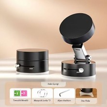 CM Mıknatıslı Katlanabilir Telefon Tutucu - Torpido ve Cam Uyumlu