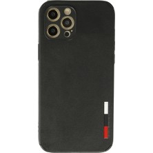 Asa Store Iphone 12 Pro Kılıf Loop Deri Silikon - Siyah