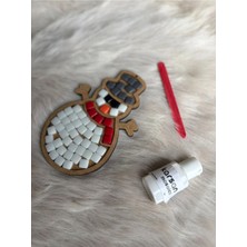 Karsan Mozaik Çocuk Etkinlik Seti Kardan Adam Dikkat ve Beceri Geliştirici Okul