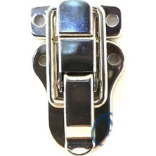 Asa Store Sandık, Kutu Klipsi, Ön Kilidi - 48X30MM, Nikel, 1 Adet