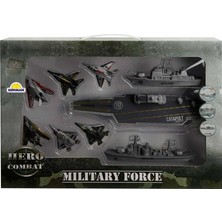 Sunman Askeri Oyun Seti 9 Parça Jet Uçak Gemisi - 87140