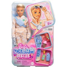 Barbie Dream Besties Ken Ana Karakter Bebek Renkli Aksesuarlarla Eğlenceli Oyun Deneyimi JDD75
