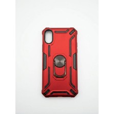 Camkapak Aksesuar Iphone X/ Xs   Tank ve Yüzüklü Kılıf