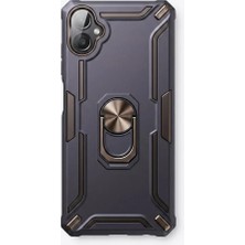 Camkapak Aksesuar Samsung Galaxy  A 05 Tank ve Yüzüklü Kılıf