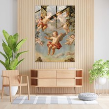 Popcasso Raffaello Sanzio Cam Tablo - Modern Sanat Temalı Ev Dekorasyonu