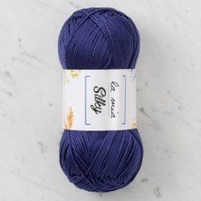 Bucuks La Mia Silky Lacivert El Örgü Ipi - L023 - 33686