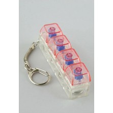 Bijuteri Net Işıklı Klavye Stres Giderici Anahtarlık