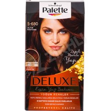 4 Adet Palette Saç Boyası 5.680 Altın Kestane