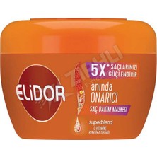 2 Adet Elidor Saç Bakım Maskesi Anında Onarıcı 160 ml
