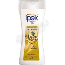 İpek 2 Adet Ipek Kuru ve Yıpranmış Saçlar Için Yağ Hazinesi Saç Kremi 480 ml