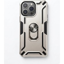 Camkapak Aksesuar Iphone 13 Pro Max  Tank ve Yüzüklü Kılıf