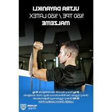 Cekar Store 5/15/25/35/45  Barfiks Lastiği Gym Rence Band Antrenman Kas Geliştirme Bandı