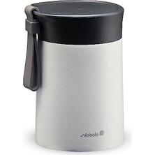 Cekar Store Bistro Thermavac Paslanmaz Çelik Yemek Termosu, 0.40 Lt, Siyah