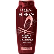 2 Adet Elseve Komple Direnç Dökülme Karşıtı Şampuan 300 ml