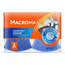 3 Adet Macromax Comfort Sünger 2'li Paket