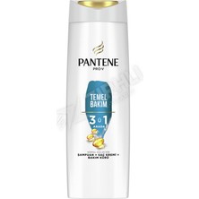 3 Adet Pantene Temel Bakım 3'ü 1 Arada Şampuan 400 ml