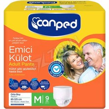 2 Adet Canped Emici Orta 9 Lu Külot Bezi