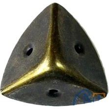 Asa Store Dekoratif, Kutu, Sandık Köşesi - 45X28 Mm, Büyük, Antik, 100 Adet