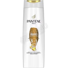 4 Adet Pantene Onarıcı ve Koruyucu 3'ü 1 Arada Şampuan 400 ml