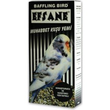 5 Adet Efsane Kuş Yemi Quadro Siyah Beyaz 300GR