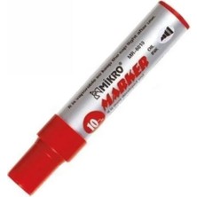 Sharpie Mikro 10 mm Kesik Uçlu Permanent Markör Kırmızı (8 Adet)