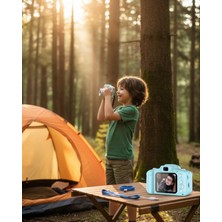 Pileli Store Mavi Şarjlı Mini Hd Kamera Video Fotoğraf Çekimli USB Bağlantılı Dijital Cihaz