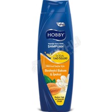 5 Adet Hobby Yağ Özlü Badem & Yasemin Şampuan 500 ml