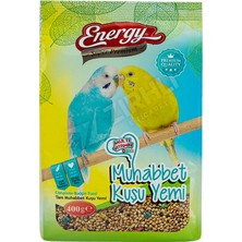 4 Adet Energy Premium Muhabbet Kuşu Yemi 400 gr
