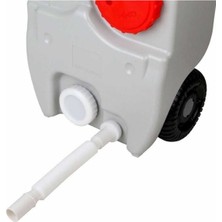 Cekar Store Portatif Tekerlekli Su Tankı 40L