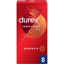 2 Adet Durex Yakın Hisset Xl 8'li