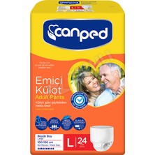 2 Adet Canped Emici Külot L Boy 24'lü