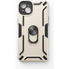Camkapak Aksesuar Iphone 14 Plus / 15 Plus  Tank ve Yüzüklü Kılıf