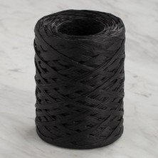 Bucuks Loren Natural Raffia 90 gr Siyah Kağıt Ip - 45