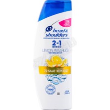 Head & Shoulders 2n1 Limon Ferahlığı Şampuan 300 ml
