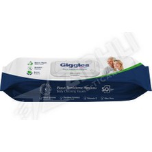 3 Adet Giggles Perine ve Vücut Temizleme Havlusu 50 Li