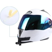 Cekar Store Motosiklet Kask Çene Yapıştırıcılı Telefon ve Aksiyon Kamera Tutucu Full Aparat