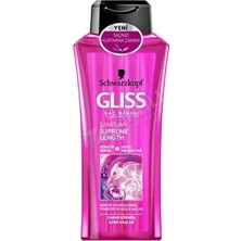 2 Adet Gliss Supreme Lenght Şampuan 400 ml