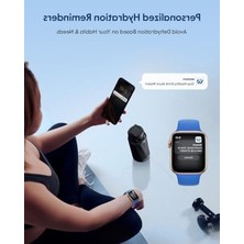 Cekar Store Boost Yalıtımlı Paslanmaz Çelik Akıllı Su Şişesi, 32 Oz Bluetooth Akıllı Izleyici ve Içecek Hatırlatma (Siyah)