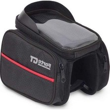 Cekar Store Forte GT822 Kadro Üstü Telefonluklu Bisiklet Çantası Su Geçirmez