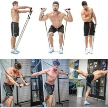 Cekar Store Fesyonel Direnç Lastiği Set BSS-304 Siyah